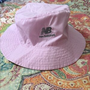 New Balance Light Pink Bucket Hat